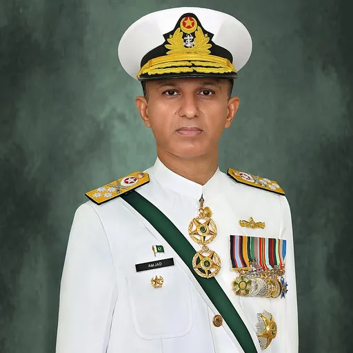 Portrait of Muhammad Amjad Khan Niazi