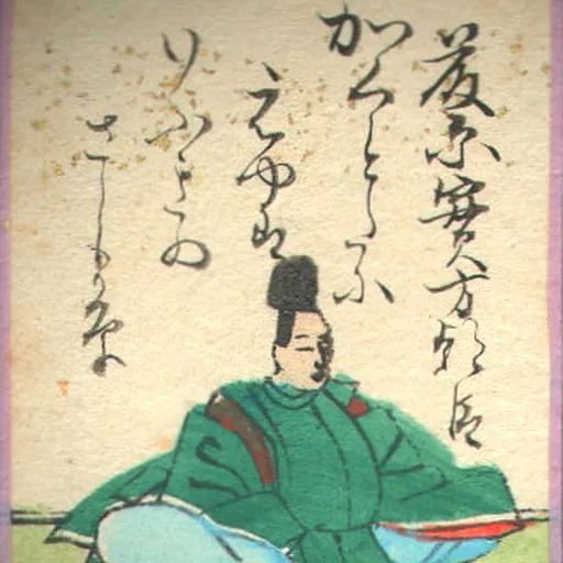 Portrait of Fujiwara no Sanekata