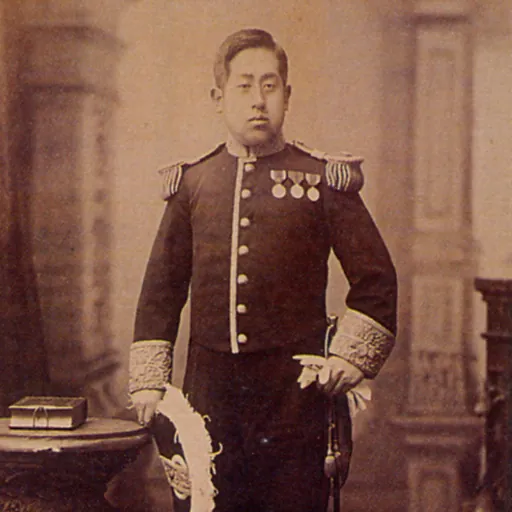 Portrait of Tokugawa Iesato