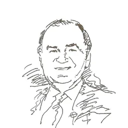 Portrait of Branko Mikasinovich