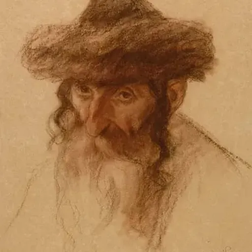 Portrait of Levi Yitzchok of Berditchev