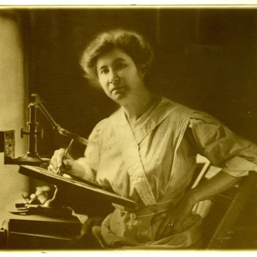 Portrait of Bertha Jaques