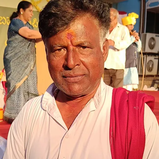 Portrait of Malavalli Mahadevaswamy