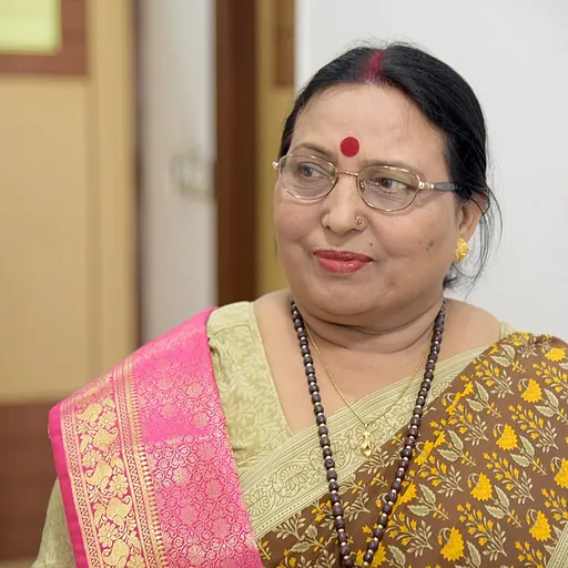 Portrait of Sharda Sinha