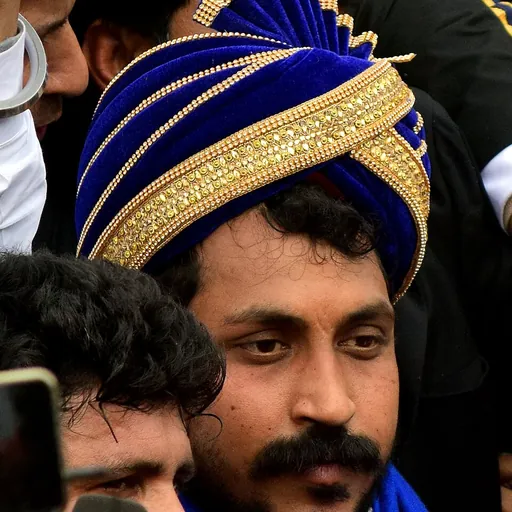 Portrait of Chandrashekhar Azad