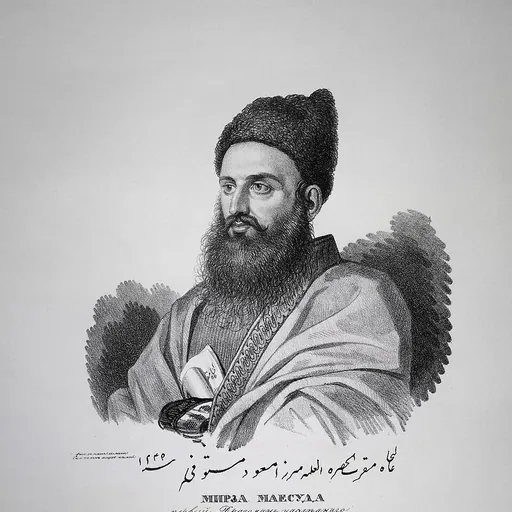 Portrait of Mirza Masoud Ansari Garmrudi
