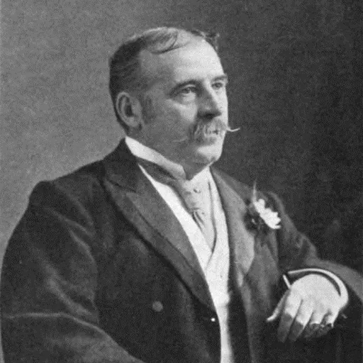 Portrait of Clement Scott