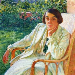 Portrait of Élisabeth Van Rysselberghe