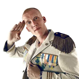 Portrait of Kapten Röd