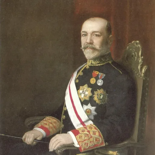 Portrait of Tirso Rodrigáñez y Sagasta