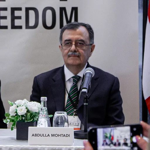 Portrait of Abdulla Mohtadi
