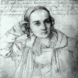 Portrait of Helmina von Chézy