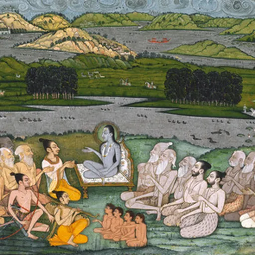 Portrait of Śhukdev