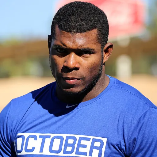 Portrait of Yasiel Puig