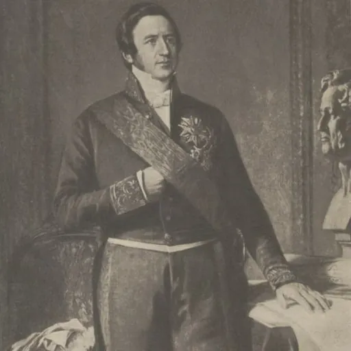 Portrait of Marthe Camille Bachasson, Count of Montalivet