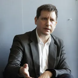 Portrait of Kazys Varnelis