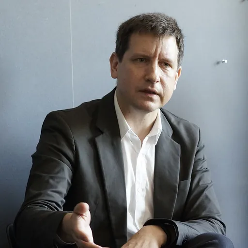 Portrait of Kazys Varnelis