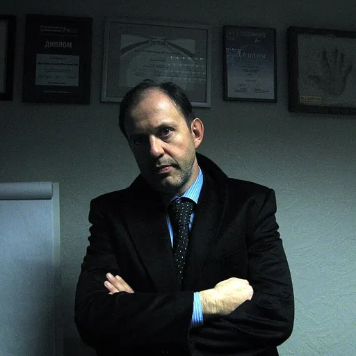 Portrait of Oleg Mitvol