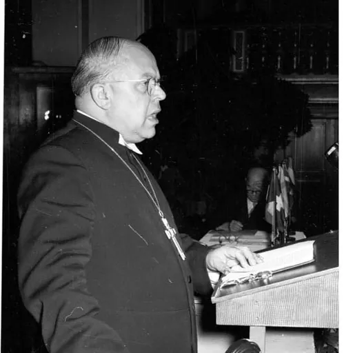 Portrait of Hanns Lilje