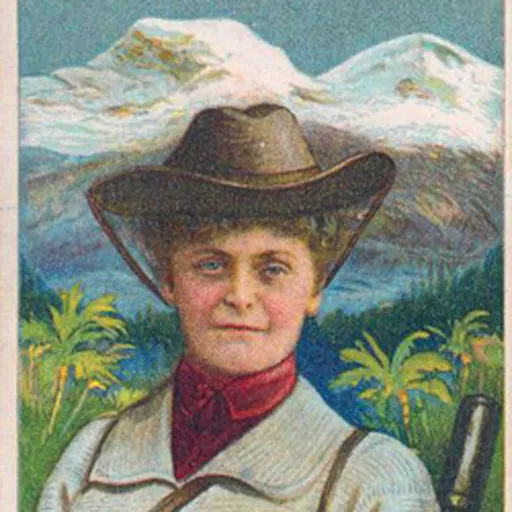 Portrait of Annie Smith Peck