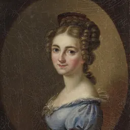 Portrait of Princess Mathilde of Waldeck and Pyrmont
