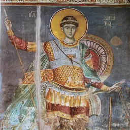 Portrait of Demetrius of Thessaloniki