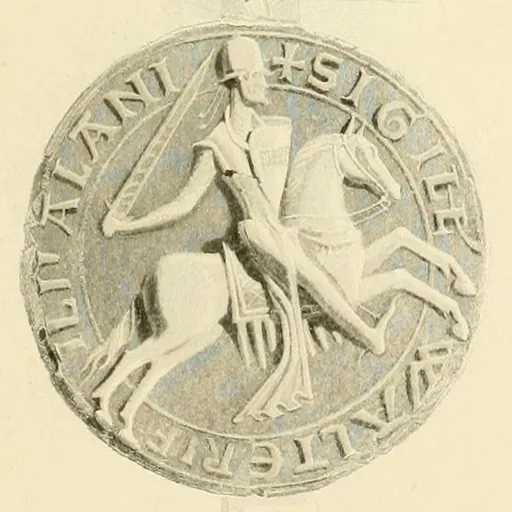Portrait of Walter Stewart, 3rd High Steward of Scotland