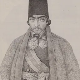 Portrait of Kioumars Mirza Amid od-Dowleh