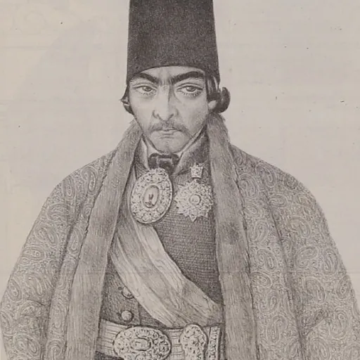 Portrait of Kioumars Mirza Amid od-Dowleh