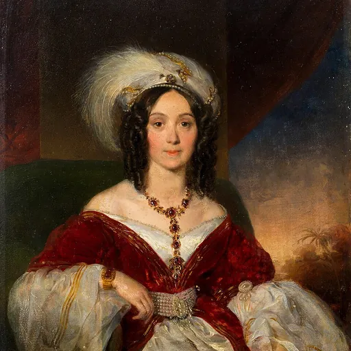 Portrait of Princess Johanna of Courland