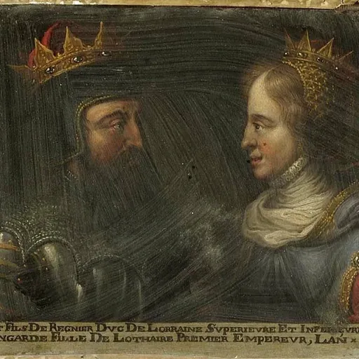 Portrait of Gilbert, Duke of Lorraine