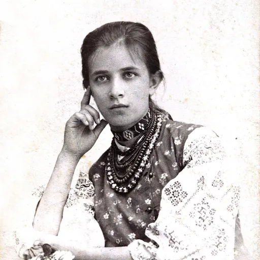 Portrait of Olha Kosach-Kryvyniuk