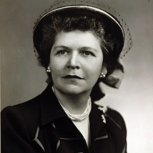 Portrait of Georgia Neese Clark