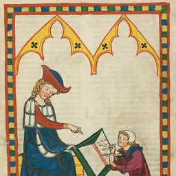 Portrait of Konrad von Würzburg