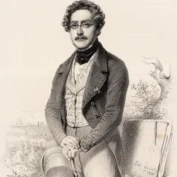 Portrait of Hippolyte Bellangé