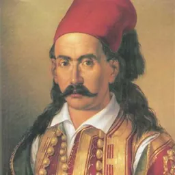 Portrait of Markos Botsaris