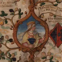 Portrait of Isabella of Braganza, Lady of Reguengos de Monsaraz