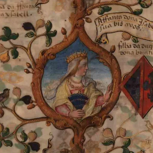 Portrait of Isabella of Braganza, Lady of Reguengos de Monsaraz