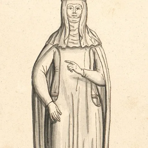 Portrait of Blanche of Navarre, Queen of France