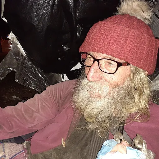 Portrait of Ziggy the Bag Man
