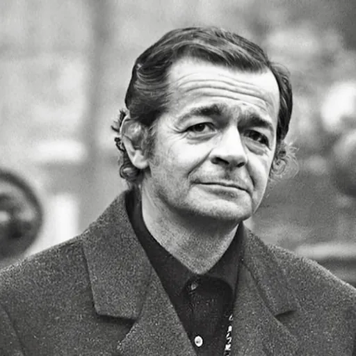 Portrait of Serge Reggiani