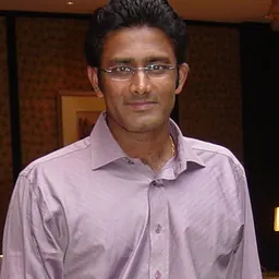 Portrait of Anil Kumble