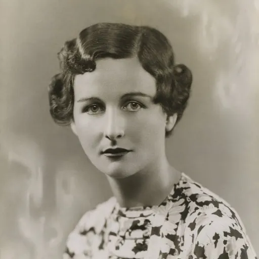 Portrait of Nancy Mitford