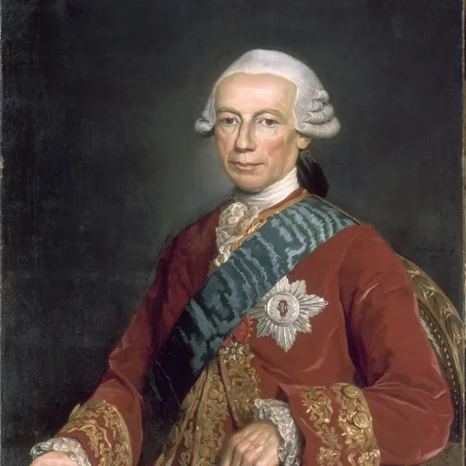 Portrait of Claude Louis, Comte de Saint-Germain