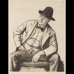 Portrait of Francis Dodd