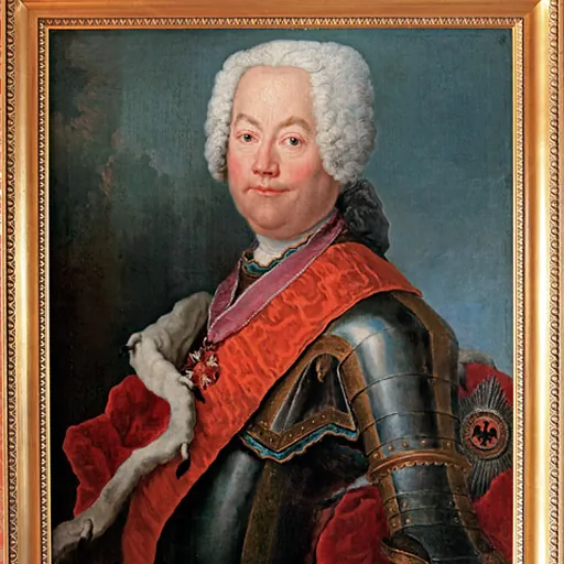 Portrait of Prince August Ludwig I, Prince of Anhalt-Köthen