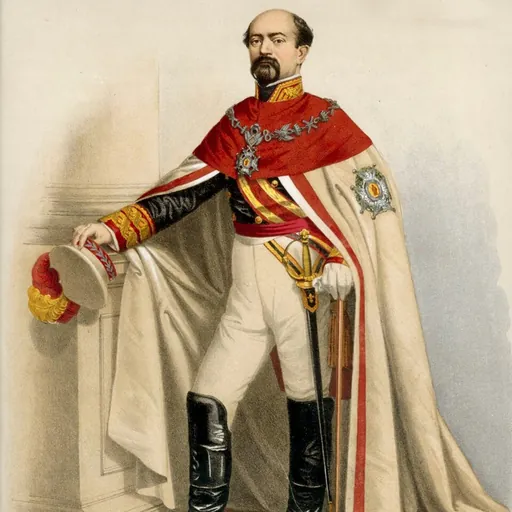 Portrait of Manuel Pavía y Lacy, 1st Marquis of Novaliches