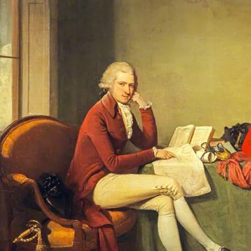 Portrait of Sir James Pulteney, 7th Baronet