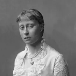Portrait of Princess Victoria of Hesse and by Rhine