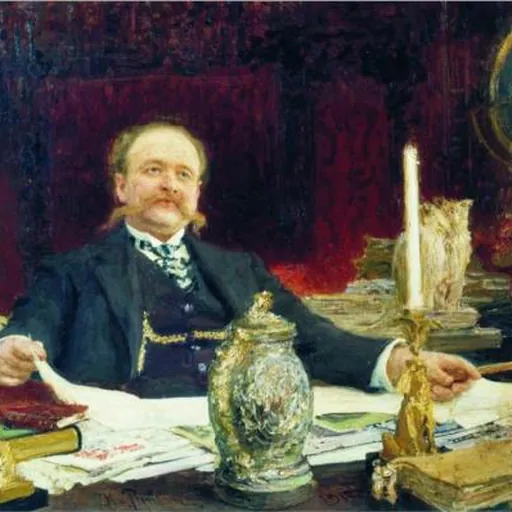Portrait of V. V.  Bitner